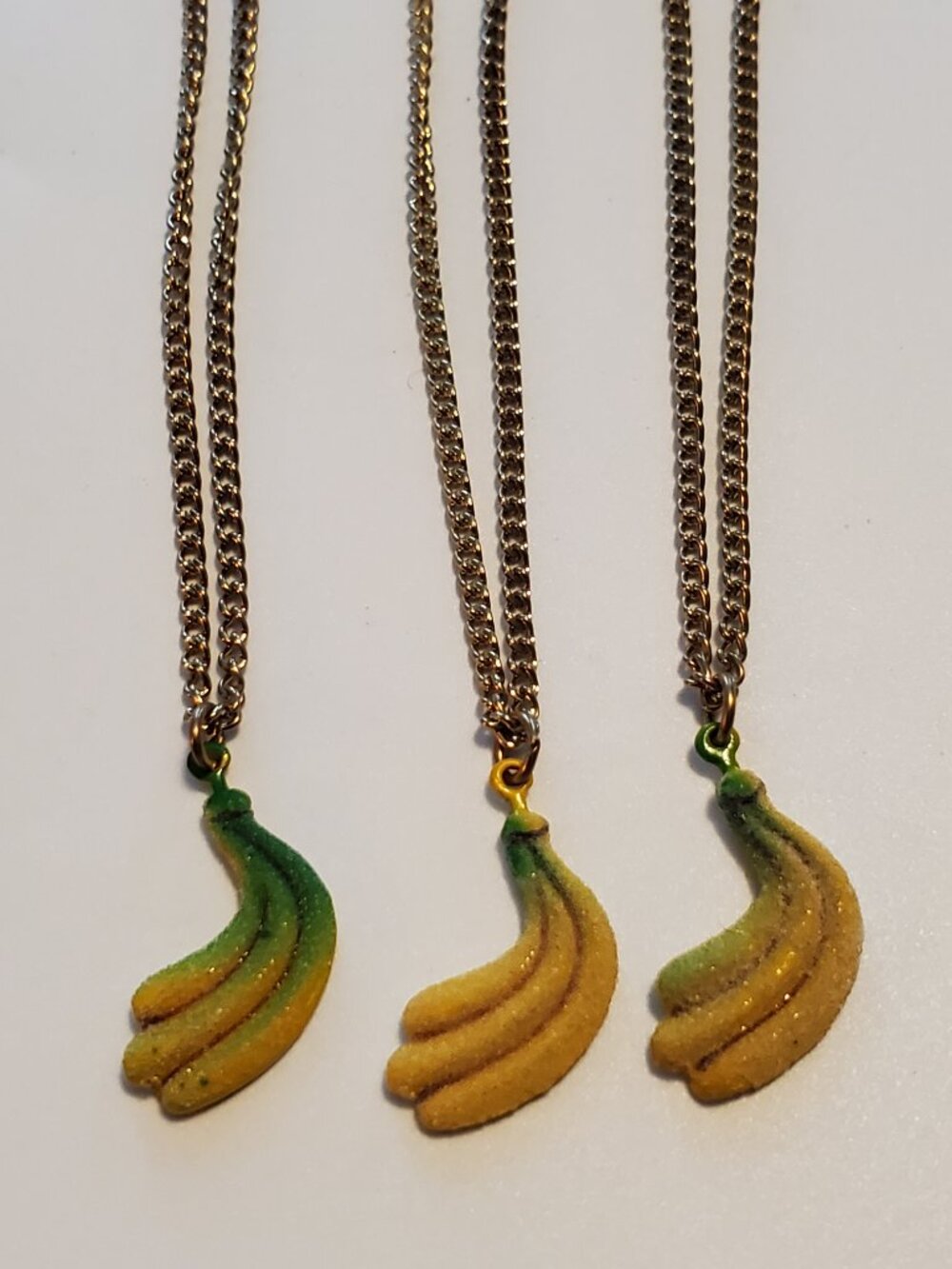 6 Necklaces, items # A 1870-1875, . wt. 19 grams. - Picture 3 of 11